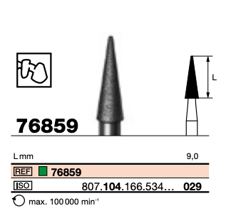 Sintered Diamond Coarse Pointed 029