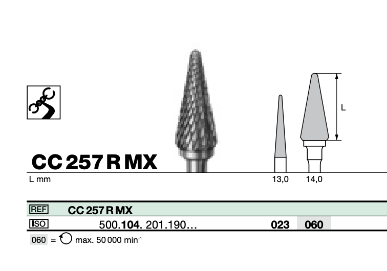 Diamonds burs 060