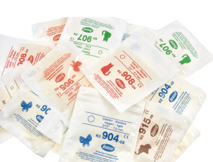 IntraOral Elastics 2 5OZ - 5/16" Blue