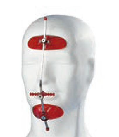 Dynamic Face Mask Blue Vertical adjustable